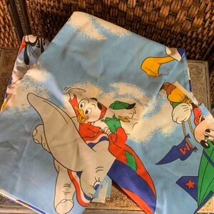 Vintage Disney Pacific Mickey Mouse Donald Duck Flat and Fitted Twin Sheets